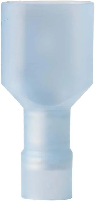 Ancor 221419 Marine Grade Electrical Nylon Insulated Double Crimp Funnel Entry Fully Insulated Disconnects with Insulation Grip (Male, 16 to 14-Gauge, 100-Pack)