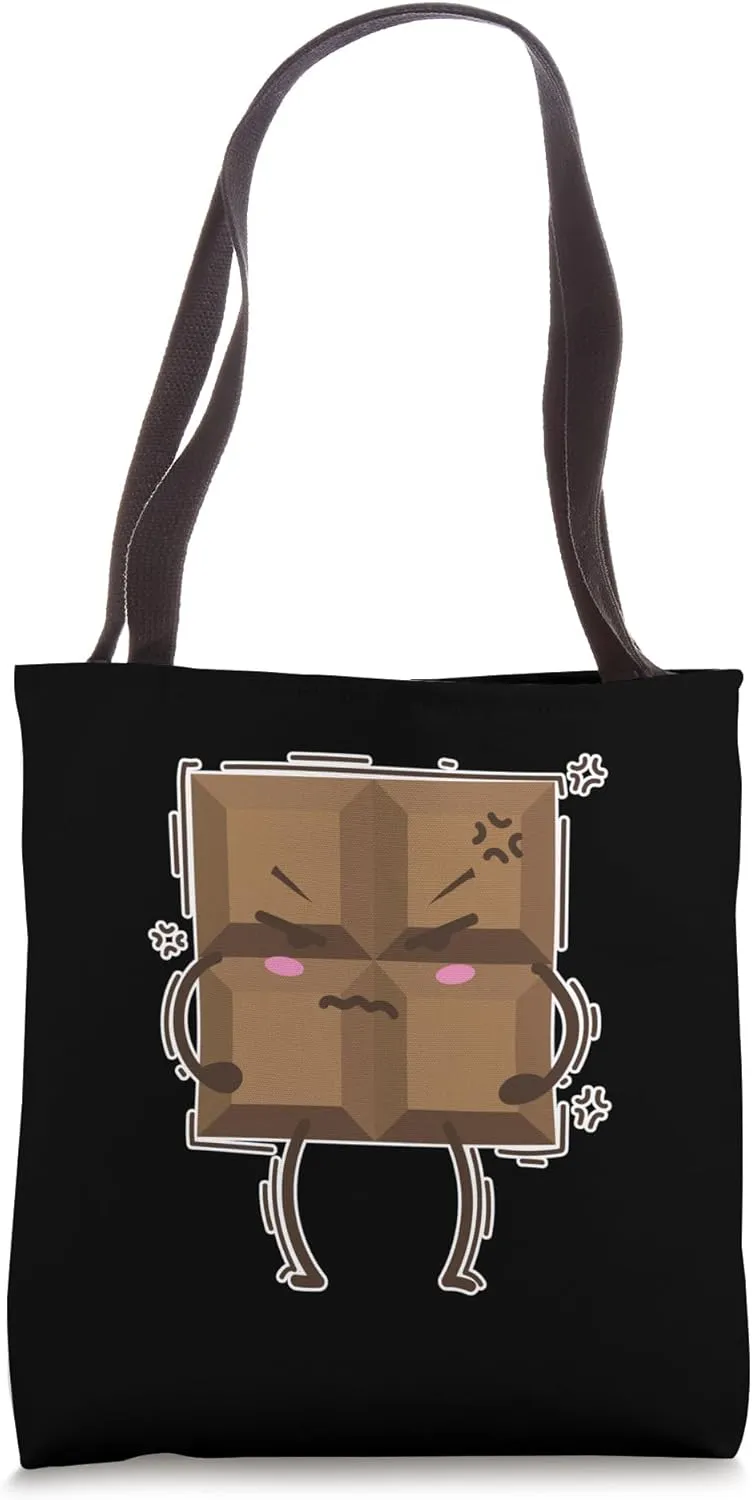 angry Chocolate Bar Tote Bag