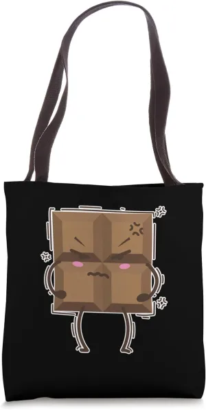 angry Chocolate Bar Tote Bag