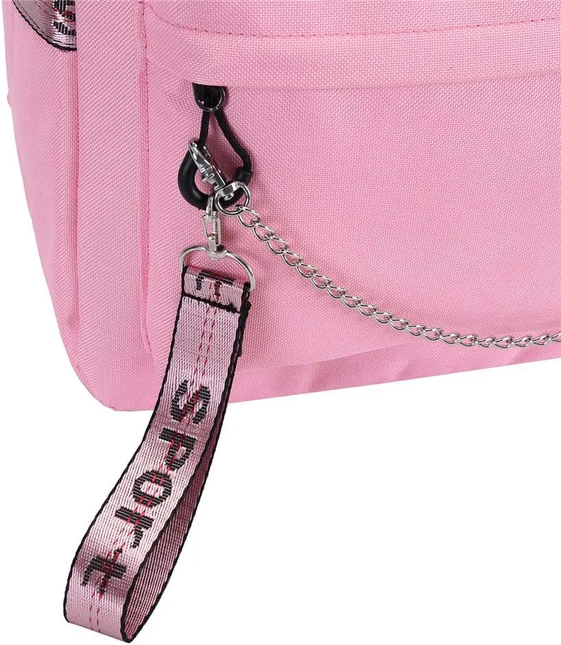 Anime Don't Toy With Me Miss Nagatoro Ijiranaide Nagatoro San Backpack Cosplay Backpack With Chain (5)