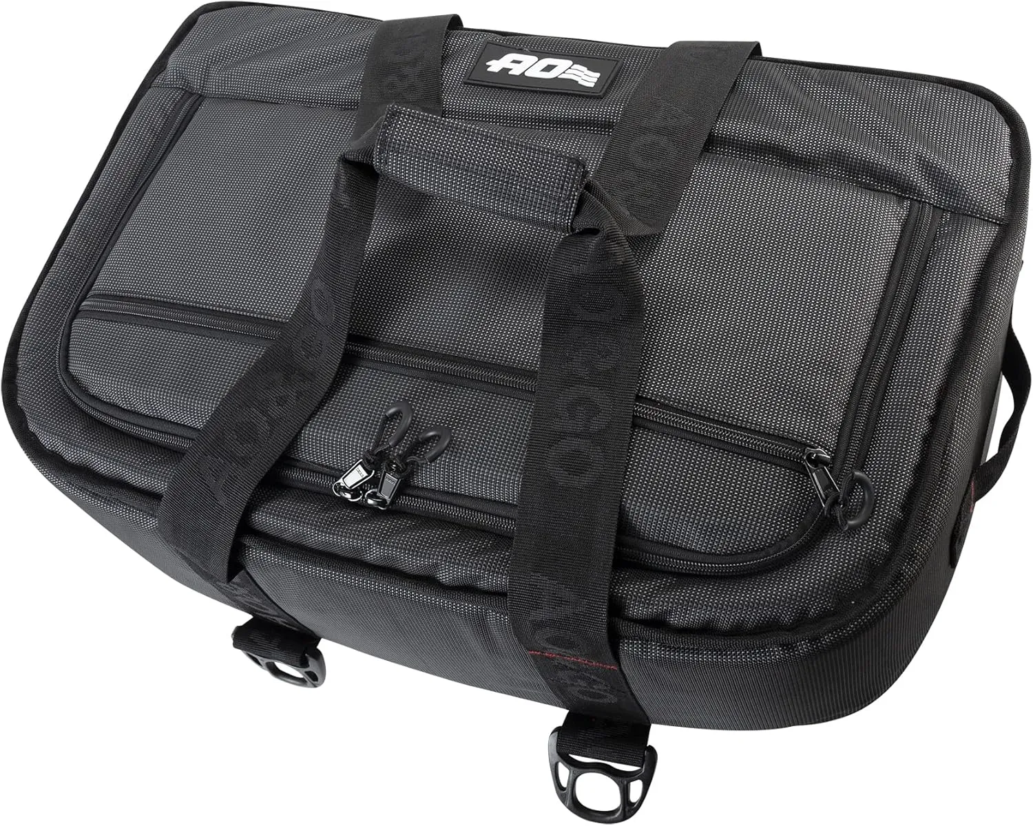 AO Coolers Stow N' Go Cooler, Low-Profile, Leakproof with High-Density Insulation, Holds Ice for 24 Hours, HD Carbon Black, 38 Pack