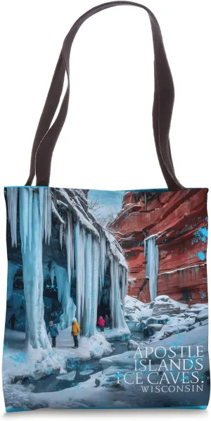 Apostle Islands Ice Caves Wisconsin Tote Bag