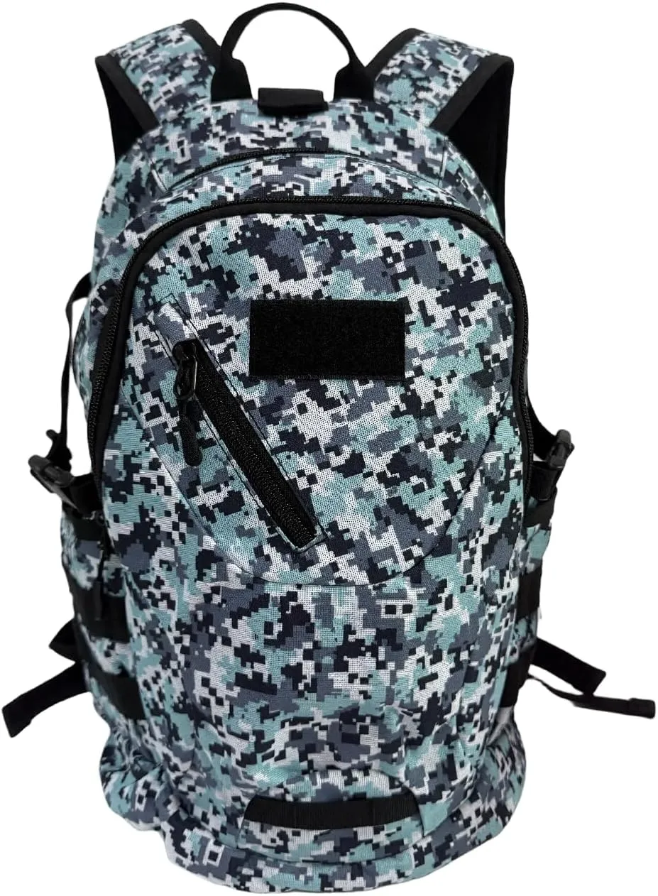 ArcEnCiel 15L Motorcycle Backpack Tactical Bag Rucksacks for Outdoor Camping Trekking Hunting with Patch