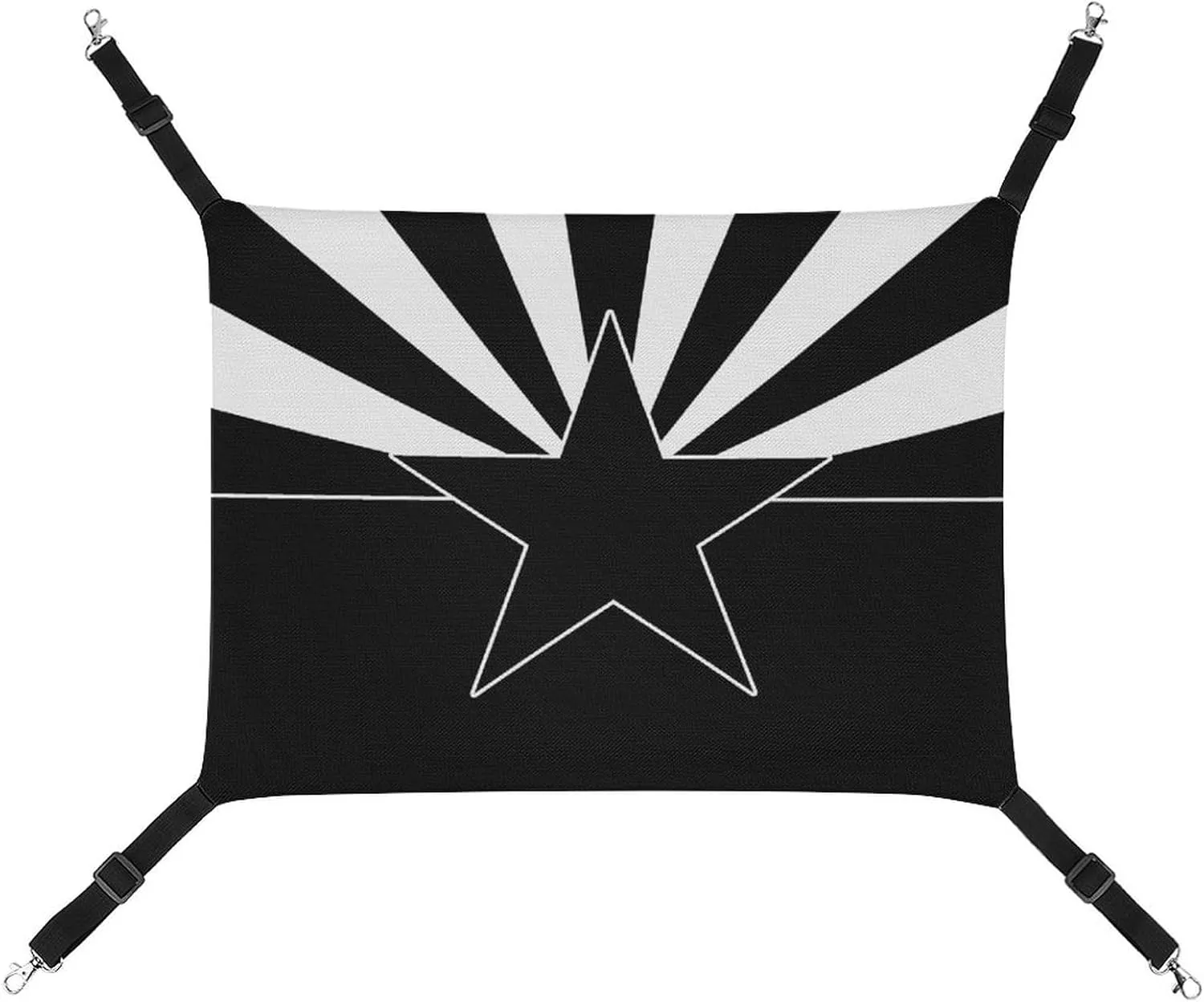 Arizona Flag Hanging Cat Bed Soft Breathable Pet Hammock for Cage Pet Sleeper for Kitten Ferret Puppy Rabbit