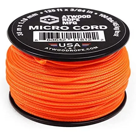 Atwood Rope 125' 1.18mm 100lbs Micro Cord