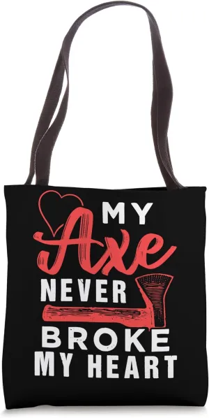 Axe Thrower Logger And Woodcutter Design Tote Bag