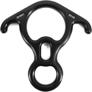 Azarxis 35 kN 50 kN Climbing Rescue Figure 8 Descender Large Bent-Ear Rigging Plate Heavy Duty & High Strength Rappel Device Equipment for Rappelling Belaying Tree Climbing Aerial Silks Rigging