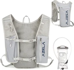 Azarxis Running Water Bottles Flask BPA Free Leakproof Hydration Vest Packs Waist Belt Replacement for Triathlon Marathon Hiking Cycling Climbing Jogging Runner