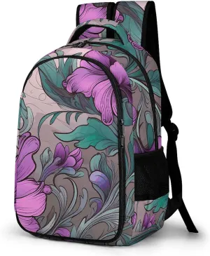 Backpack for Men Women Laptop Backpack Branches And Leaves Casual Daypack Laptop Bag for Travel