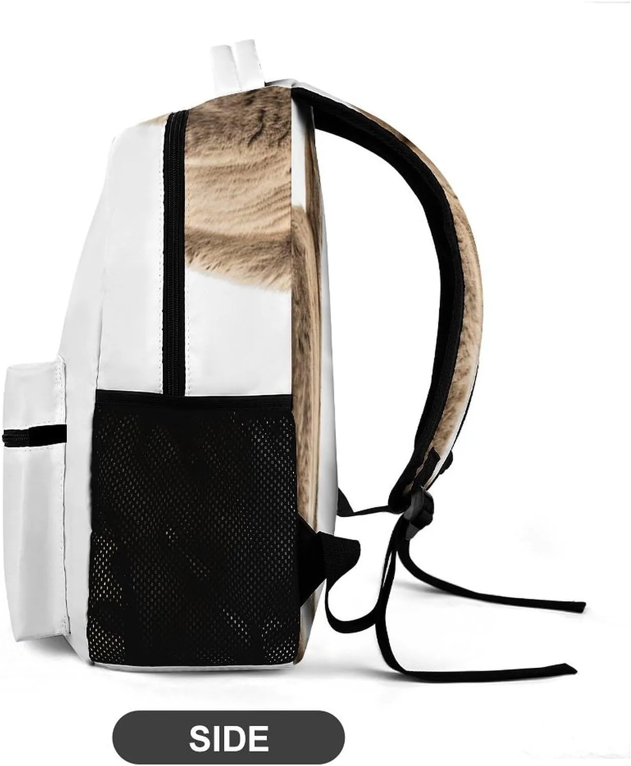 Backpack for Men Women Laptop Backpack Light Brown Cat Casual Daypack Laptop Bag for Travel
