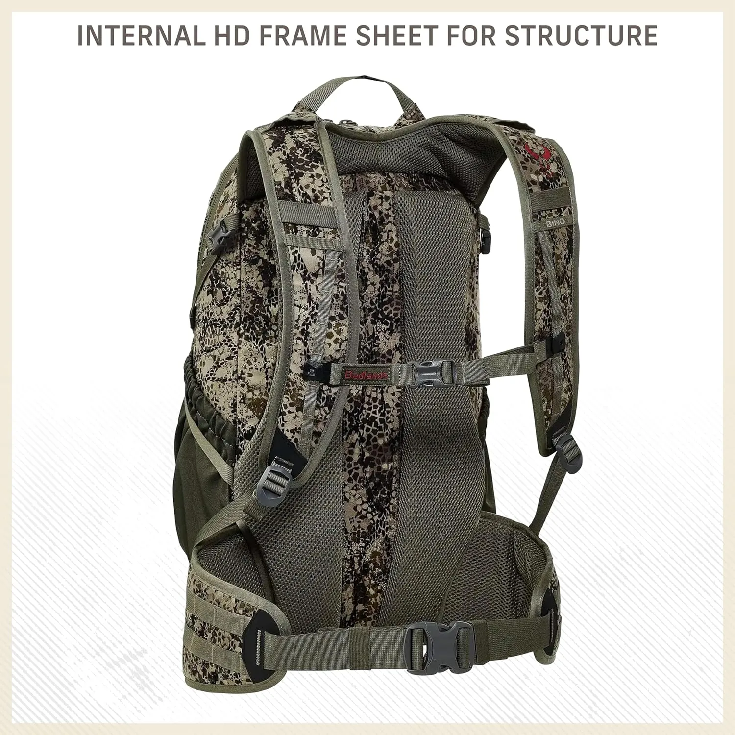Badlands ATX 16 Hunting Pack - All-Terrain Xtreme Tactical Backpack, Lightweight, Water Resistant, Approach OG