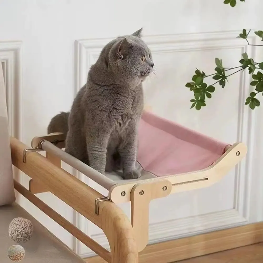Bedside Bed Pet Nest Window Hanging Cat Bed Portable Removable Balcony Cat Window Hammock Hammock Hanging Cat Bed Cats Pet Nest