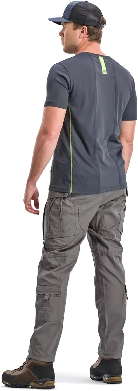 Beretta Men's Ice Power Lightweight Breathable Quick-Drying Straight Cut Short Sleeve Shooting T-Shirt