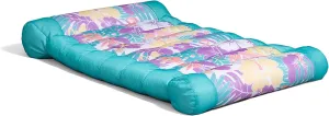 Big Joe Kona Hammock No Inflation Needed Pool Lounger with Headrest, Quick Draining Fabric, 4 feet Big