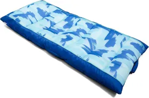 Big Joe Kona Hammock No Inflation Needed Pool Lounger with Headrest, Quick Draining Fabric, 4 feet Big