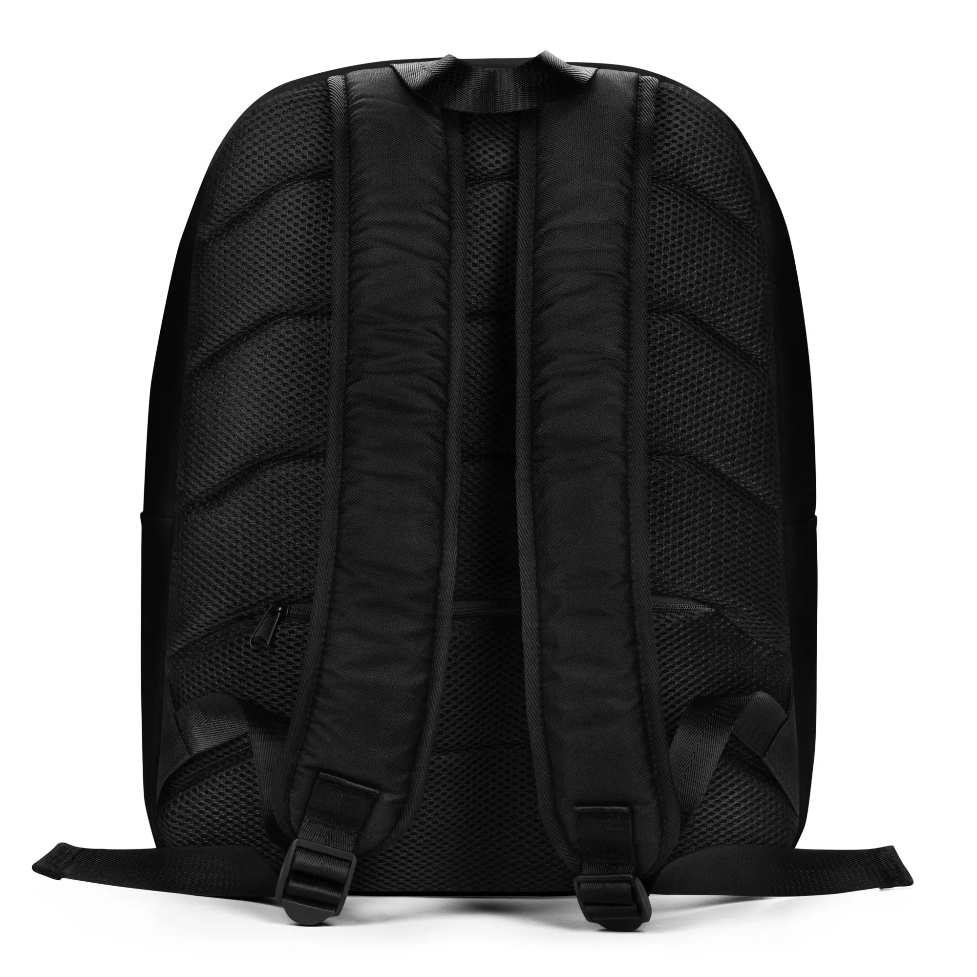 Black Celestial Moon Phases Minimalist Backpack