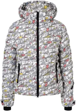 Bogner Fire   Ice Saelly Puffer Ski Jacket - Insulated Sz 6 White INSULATED SKI JACKET 0