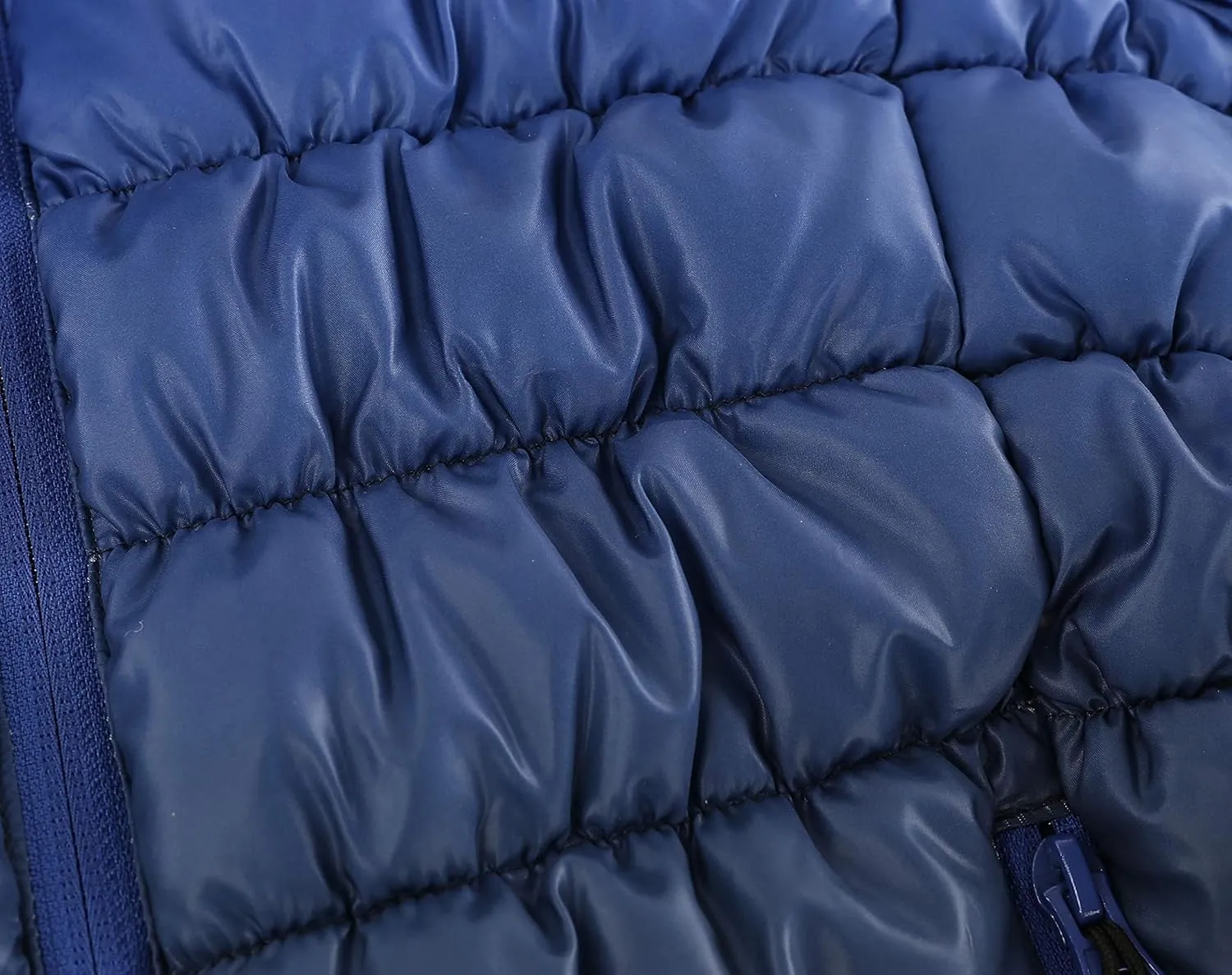 Boys Lightweight Puffer Jacket: Kids Waterproof Packable Outerwear Coat