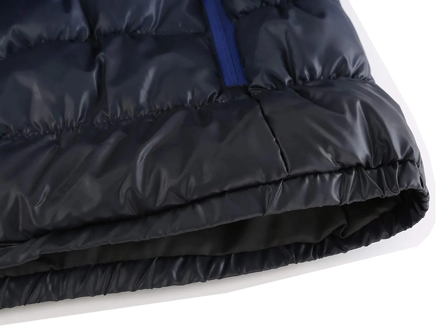 Boys Lightweight Puffer Jacket: Kids Waterproof Packable Outerwear Coat
