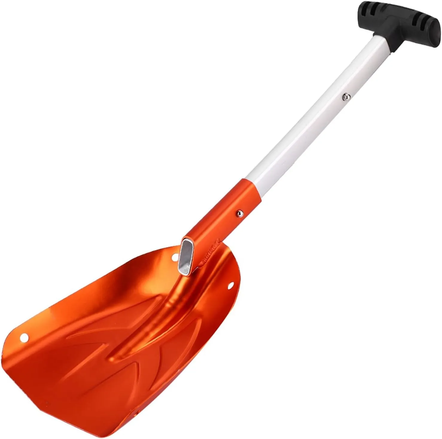 Bright Alloy 45×23×7 Aluminium Alloy Removable Telescopic Winter Snow Ice Shovel Outdoor Kit Tool