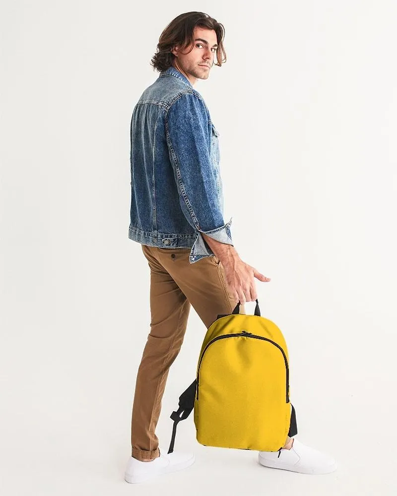 Bright Orange Yellow Waterproof Backpack | Bright Pure Orange Yellow | C0M25Y100K0