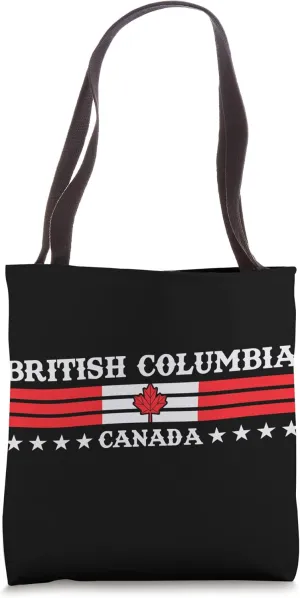 British Columbia Canada - British Columbia Souvenir Canadian Tote Bag