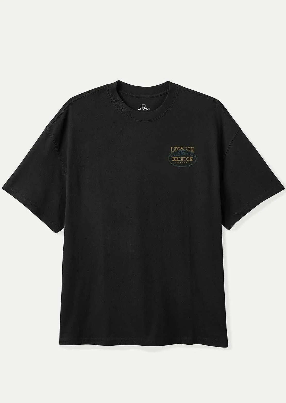 Brixton Men's Layin' Low Standard T-Shirt
