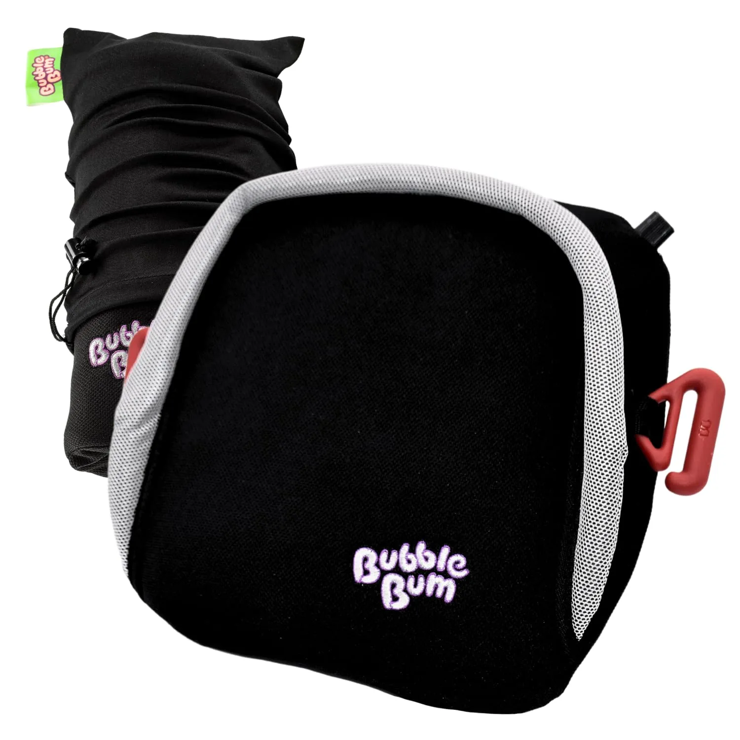 Bubblebum Booster Car Seat, Inflatable Booster Seat for Kids, Travel Carseat, Backless Portable Child Safety Seats for Car, Inflatable Seats for Cars 40-100 lbs, for 4 Year Old   Toddler, Kid - Black