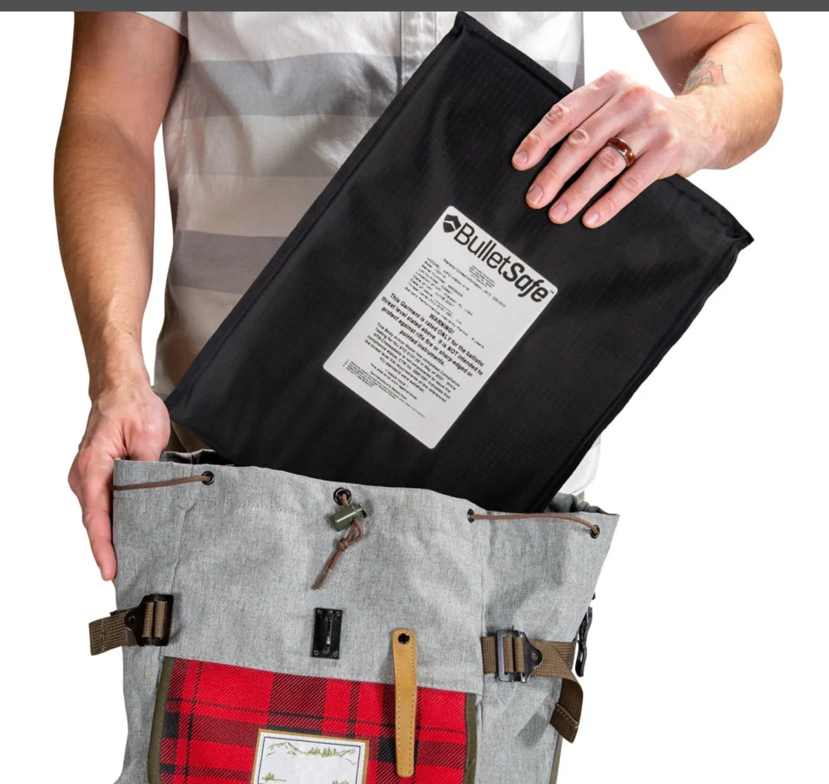 BulletSafe Level IIIA Backpack Panel