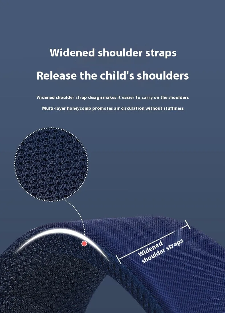 Burden-reducing Spine Protection Children Backpack