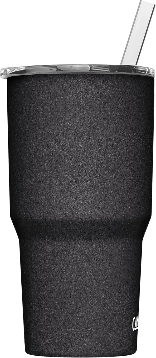CamelBak Horizon Straw Mug, Insulated Stainless Steel - 24 oz, Black
