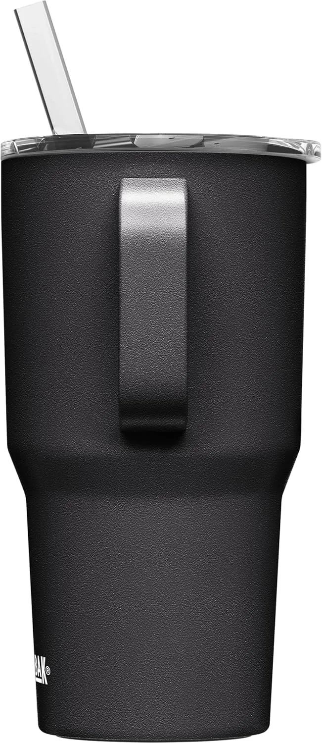 CamelBak Horizon Straw Mug, Insulated Stainless Steel - 24 oz, Black