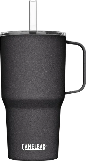 CamelBak Horizon Straw Mug, Insulated Stainless Steel - 24 oz, Black