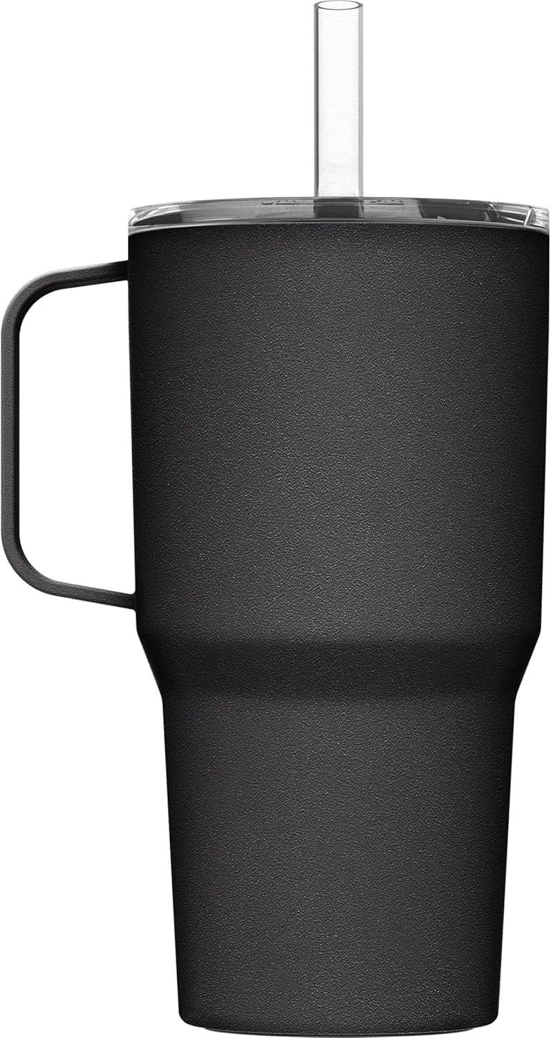 CamelBak Horizon Straw Mug, Insulated Stainless Steel - 24 oz, Black