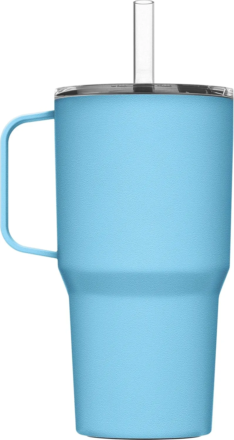 CamelBak Horizon Straw Mug, Insulated Stainless Steel - 24 oz, Nordic Blue