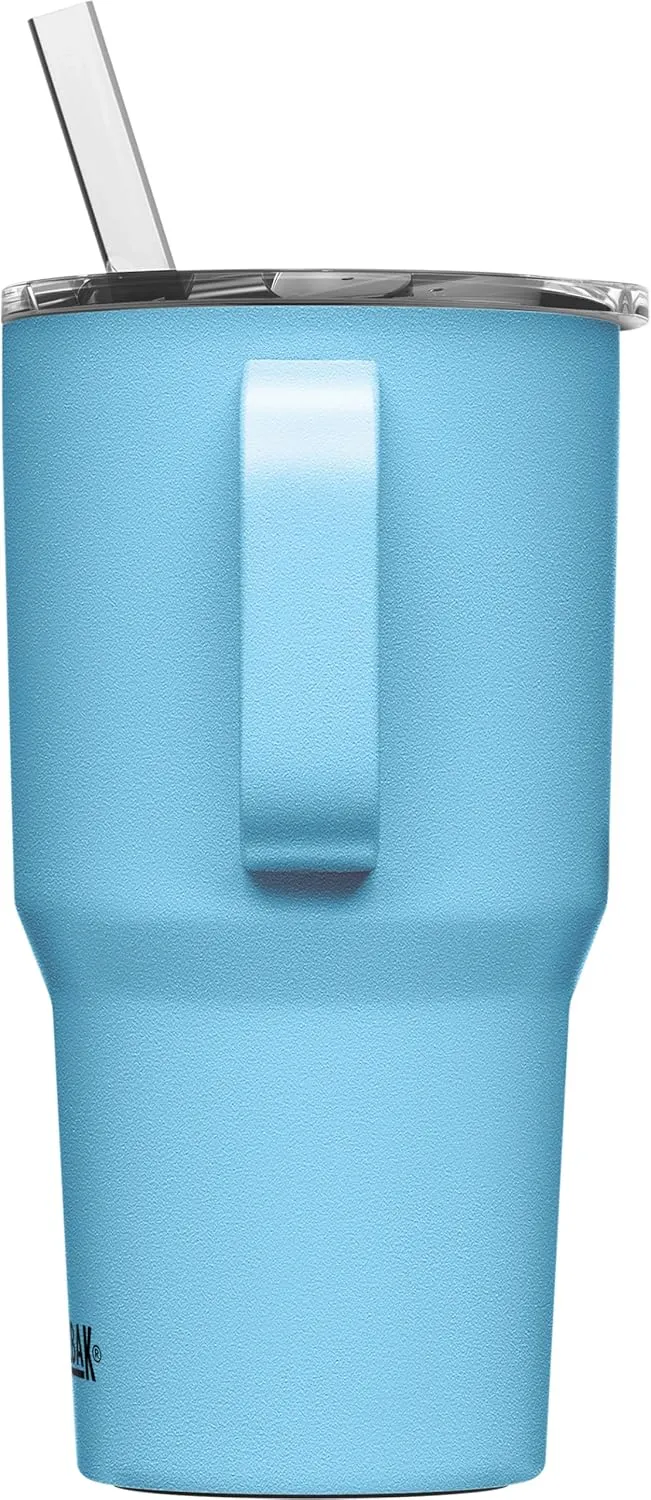 CamelBak Horizon Straw Mug, Insulated Stainless Steel - 24 oz, Nordic Blue