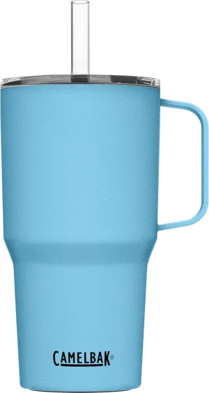 CamelBak Horizon Straw Mug, Insulated Stainless Steel - 24 oz, Nordic Blue