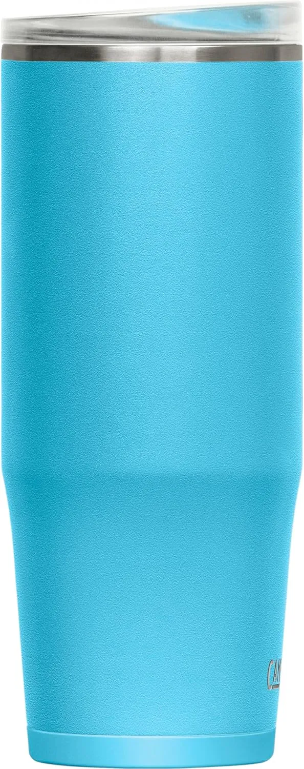 CamelBak Thrive Leak-Proof 32 oz Stainless Steel Mug for Travel, Coffee, Tea, Hot Beverages - Spill Proof Cup-holder, Nordic Blue