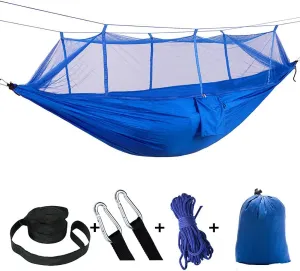 Camping Hammock, Portable Hammocks with Mosquito Net,Best for Outdoor Hiking Travel (2)