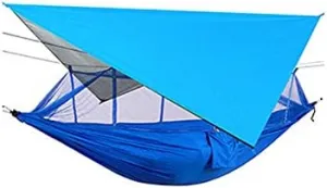 Camping Hammock with Net Lightweight, Hammocks for Outside, with Mosquito ?net Portable Breathable - for Indoor, Hiking, Travel, Backyard, Beach
