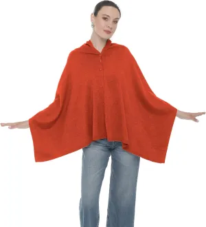 Cashmere Like Acrylic Knitted Dress Topper, Poncho Sweater,Shawl Wraps for Women Ultra Soft. Versatile Cape, Scarf