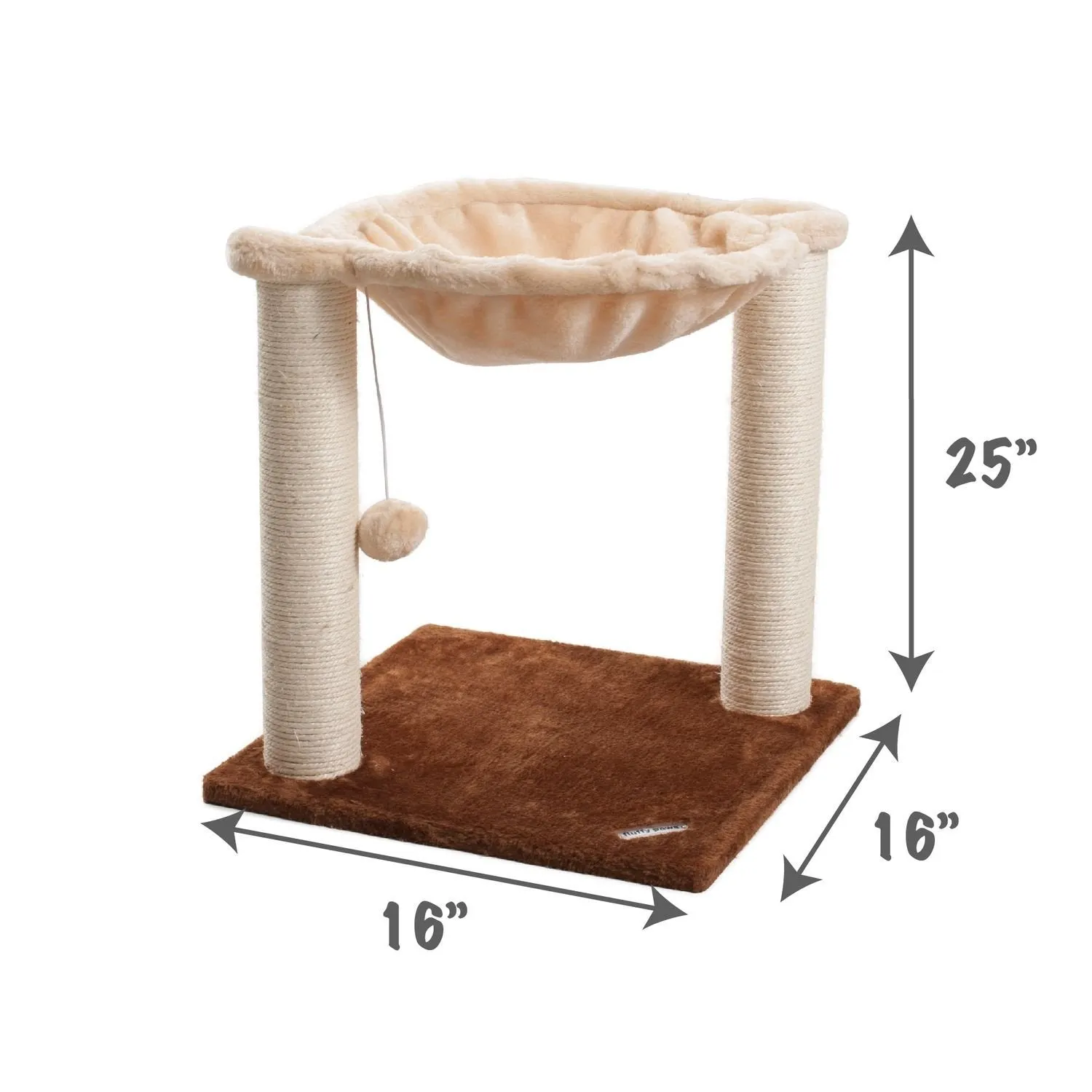 Cat Scratching Post - Beige/Brown