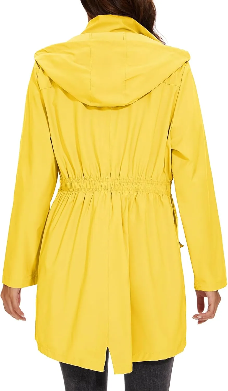 Century Star Packable Rain Jackets Waterproof Womens Rain Coats with Hood Lightweight Windbreaker Jacket
