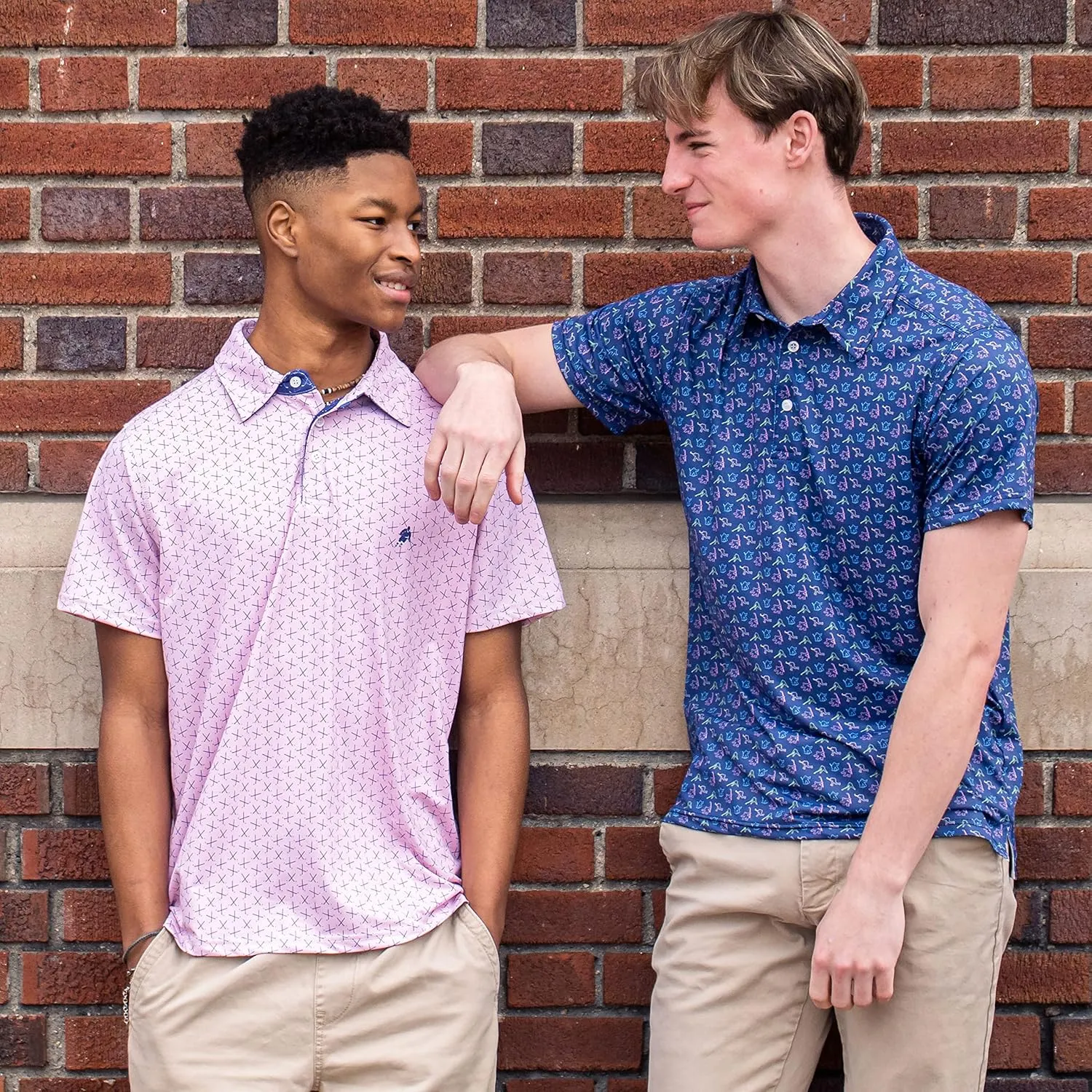 ChalkTalkSPORTS Hockey Short Sleeve Polo Shirts - Mens Hockey Performance Sport Polo - Youth & Adult Sizes
