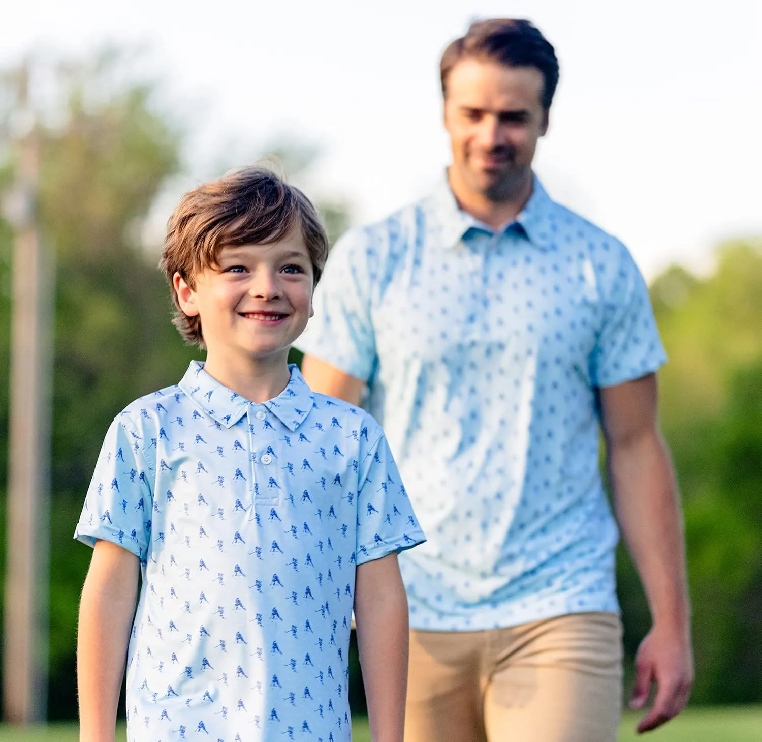 ChalkTalkSPORTS Hockey Short Sleeve Polo Shirts - Mens Hockey Performance Sport Polo - Youth & Adult Sizes