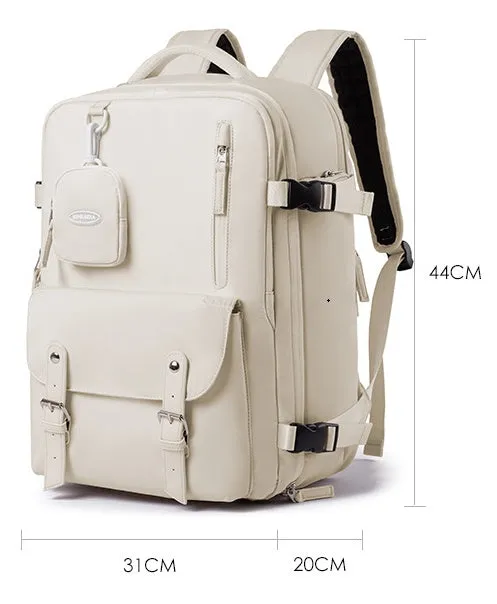 Chic Lightweight Women's Backpack: Perfect for Travel and Camping!