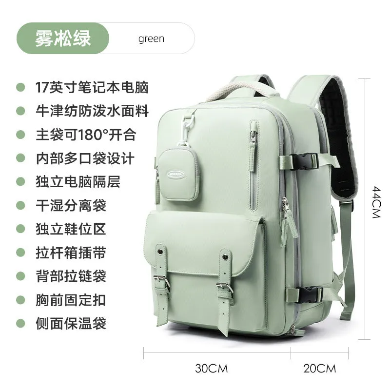 Chic Lightweight Women's Backpack: Perfect for Travel and Camping!