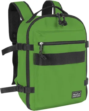 Child's Travel Backpack for Ages 3-6 | Lightweight Suitcase Style Carry-On | 10L Weekender with Tablet Sleeve & Chest Strap | Green