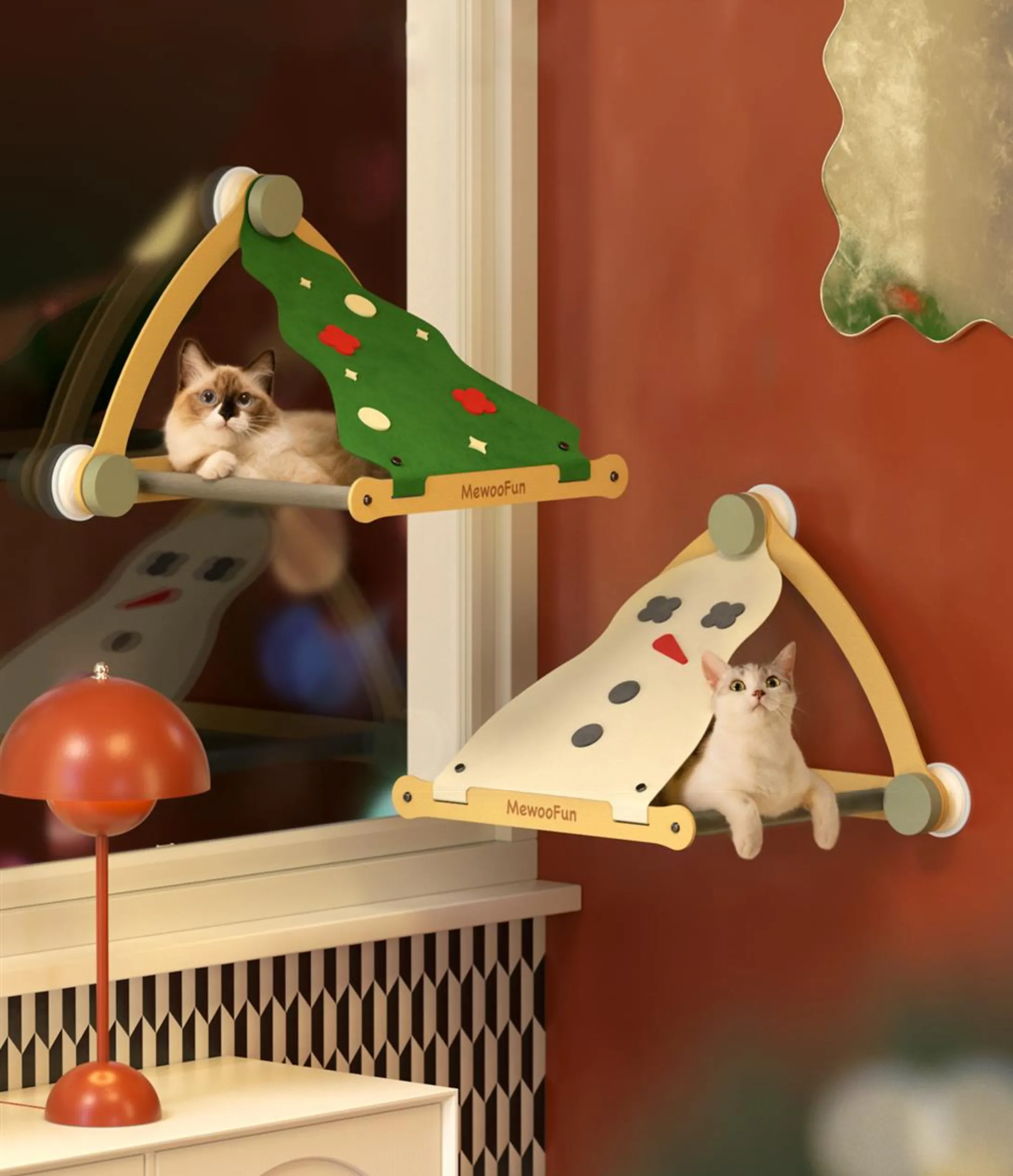 Christmas Cat Hammock