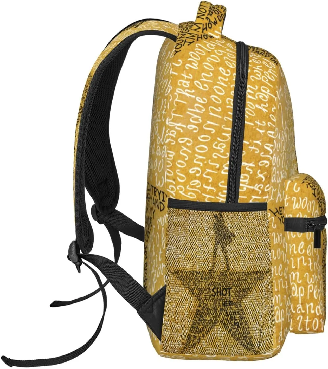 Classic Canvas Shoulder Bag, Hamilton Backpack Travel Knapsack Lightweight Daypack